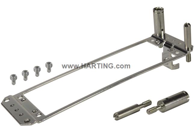 DIN-Power retaining frame