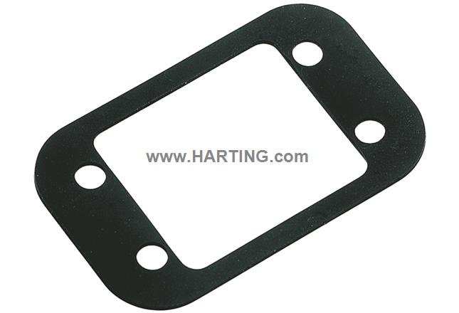 Gasket for Han-Compact Bulkhead mounting