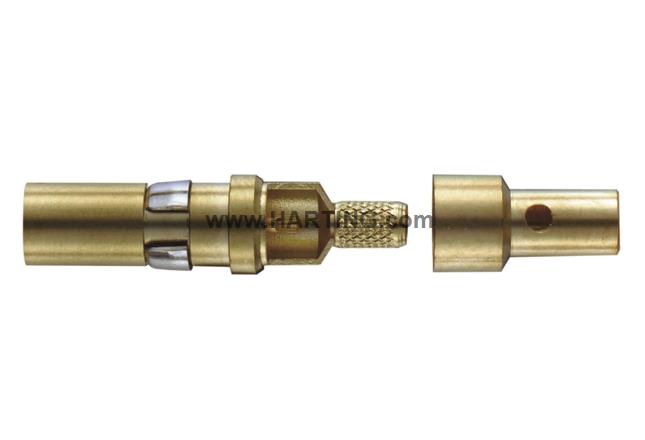 an Modular coaxial contact male 50Ohm