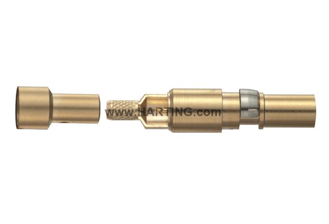 Han Modular coaxial contact female 50Ohm