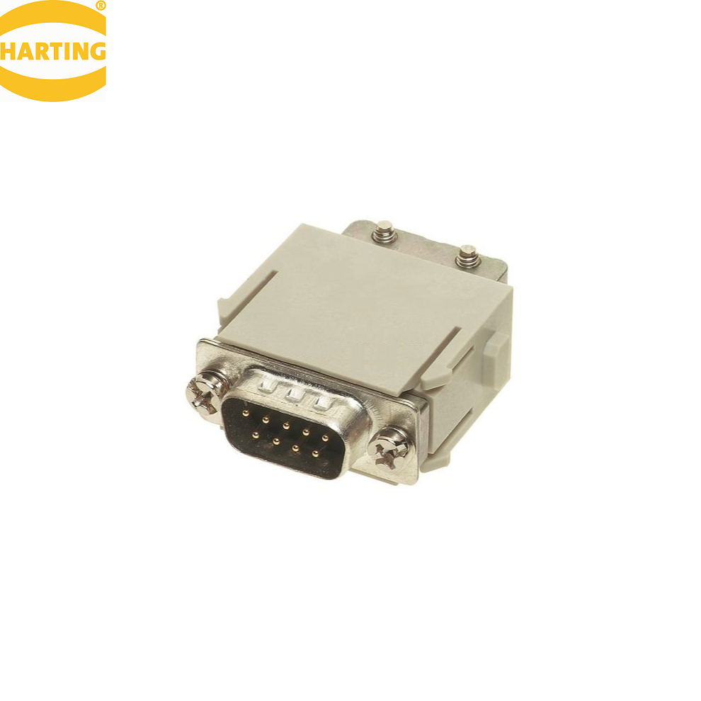 09140093001 Han D-Sub module, crimp male [하팅 HARTING]