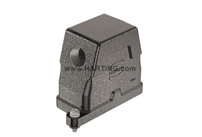 Han 10HPR Hood Side M25 Screw lock