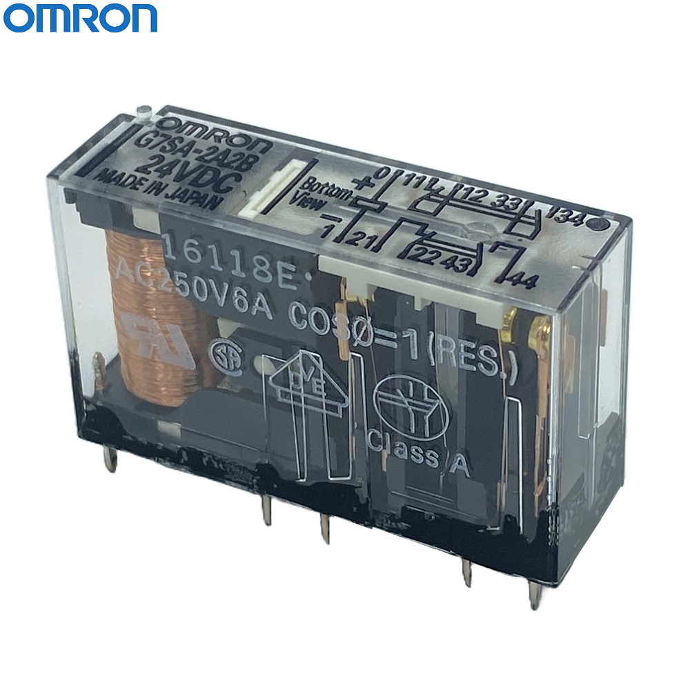 G7SA-2A2B 24VDC + P7SA-10F-ND 릴레이 소켓 세트 중고품 [옴론 OMRON]