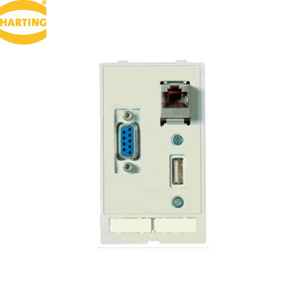 39500020143 Data module (USB;RJ45;SUB-D9,f-m) [하팅 HARTING]