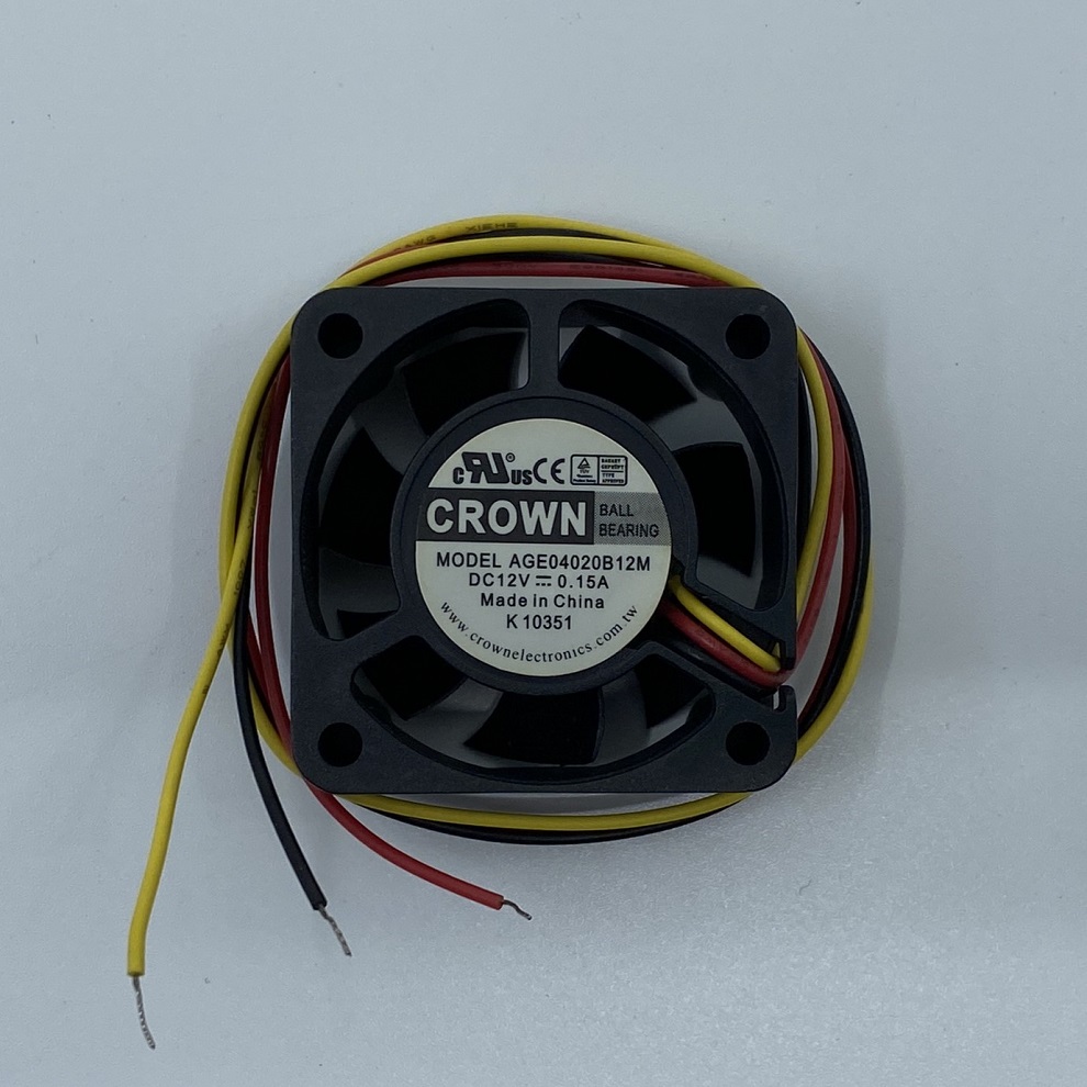 AGE04020B12M 40x40x20 DC12V 0.15A 냉각팬 쿨링팬 FAN [CROWN]