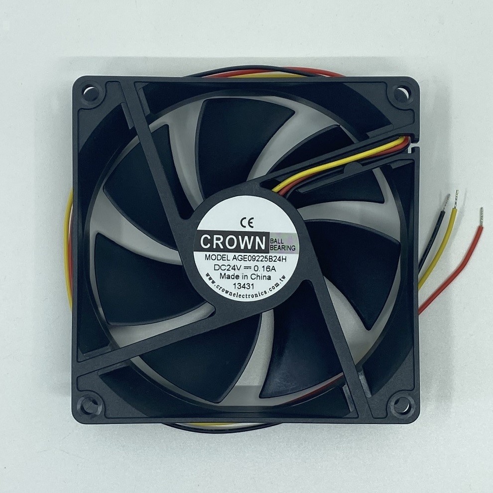 AGE09225B24H 92X92X25 DC24V 0.16A 냉각팬 쿨링팬 FAN [CROWN]