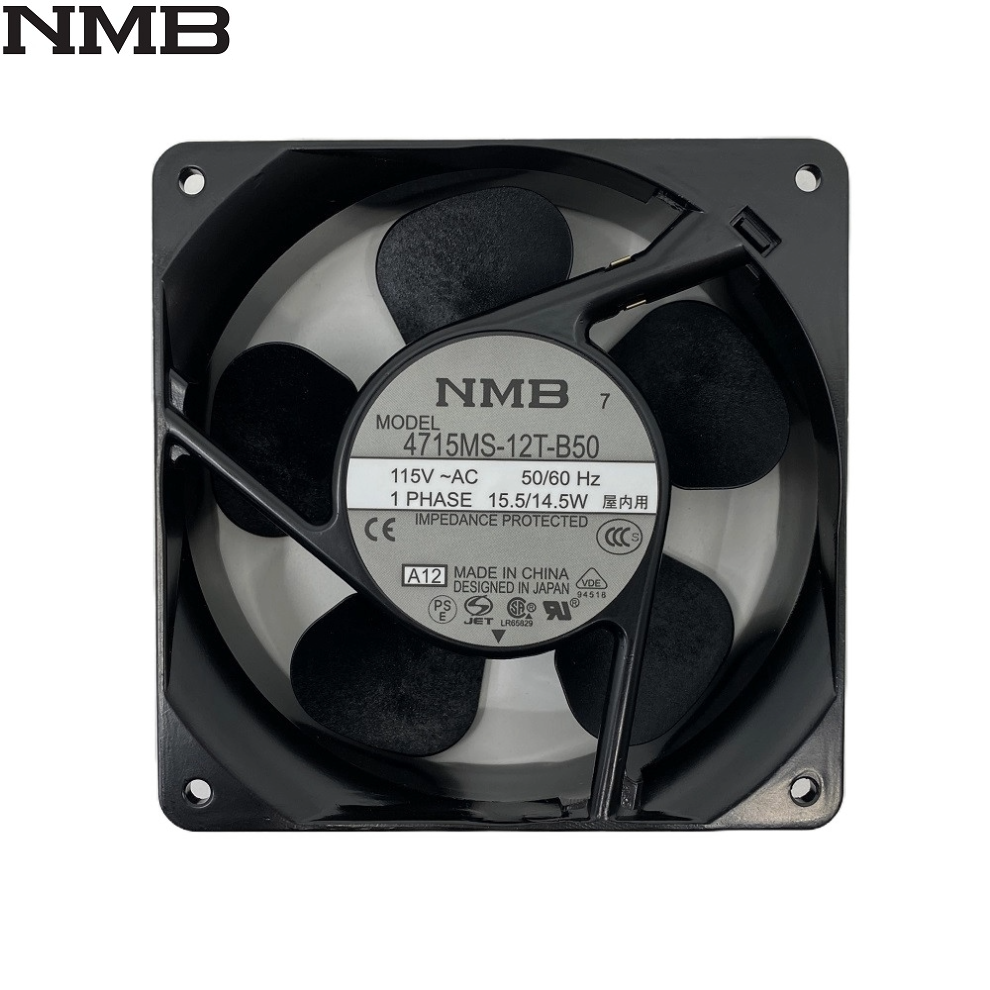 4715MS-12T-B50 119x119x38 AC 115V FAN 냉각팬 쿨링팬 [엔엠비 NMB]