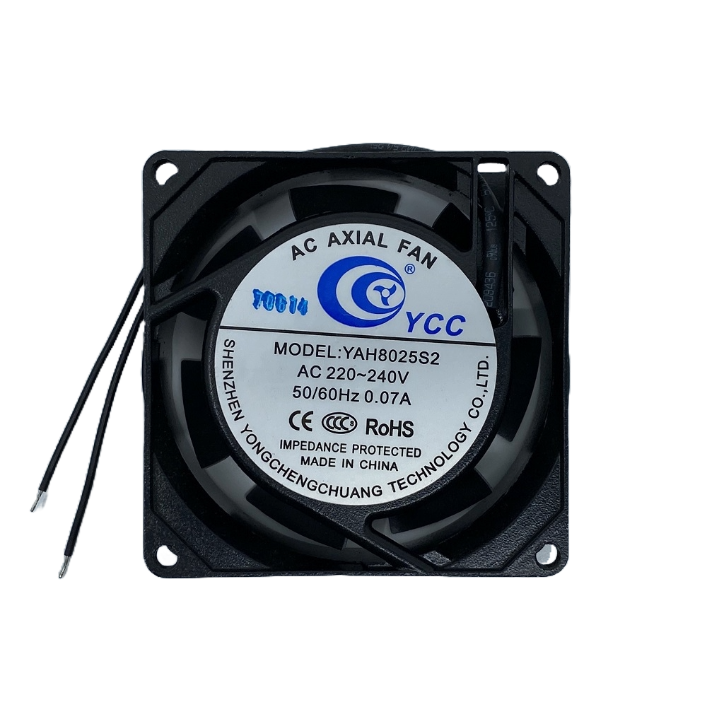 YAH8025S2 80x80x25 AC 220-240V FAN 냉각팬 쿨링팬 [YCC]