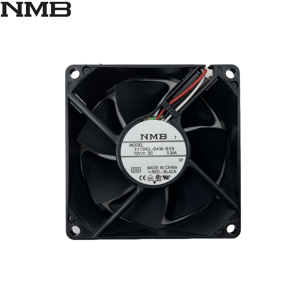 3110KL-04W-B59-E00 80x80x25 12V DC FAN 냉각팬 쿨링팬 [엔엠비 NMB]